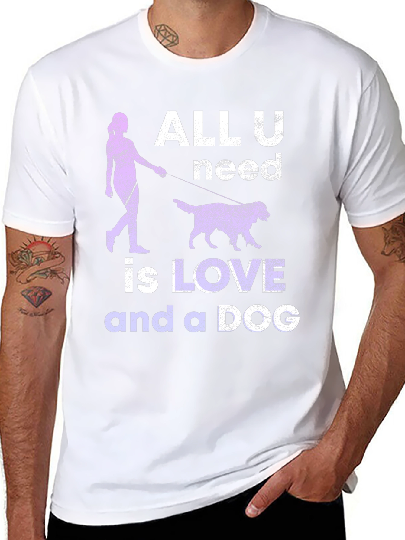 All You Need Is Love And A Dog T-Shirt