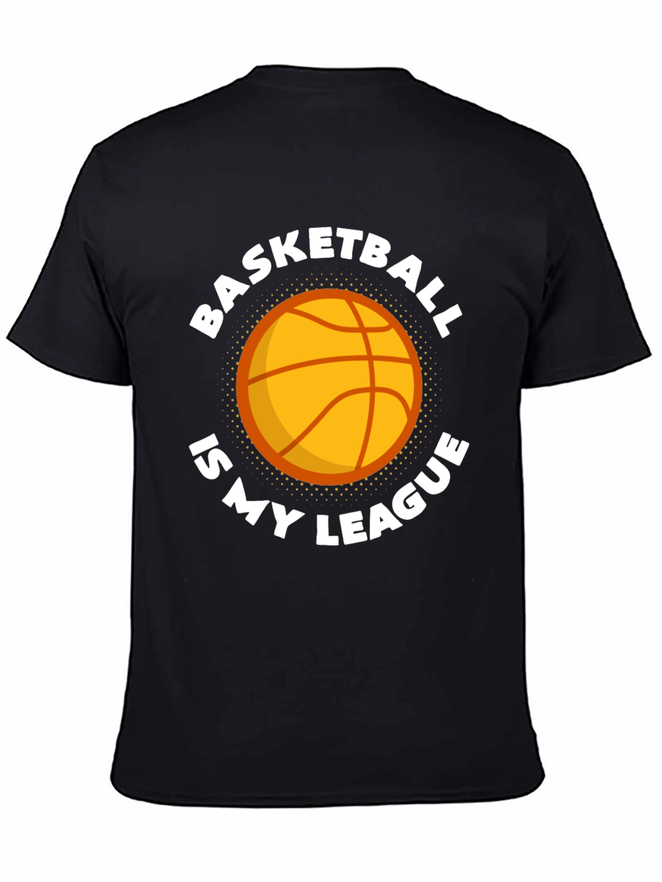 Basketball is My League Graphic T-Shirt