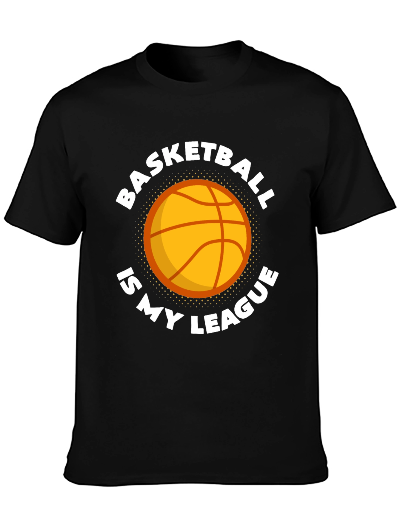 Basketball is My League Graphic T-Shirt