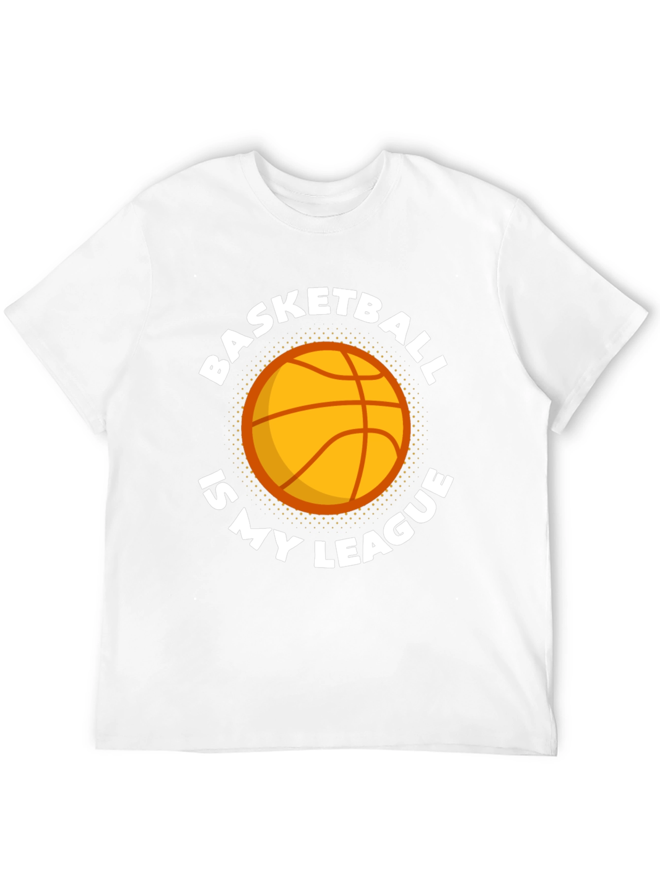 Basketball is My League Graphic T-Shirt