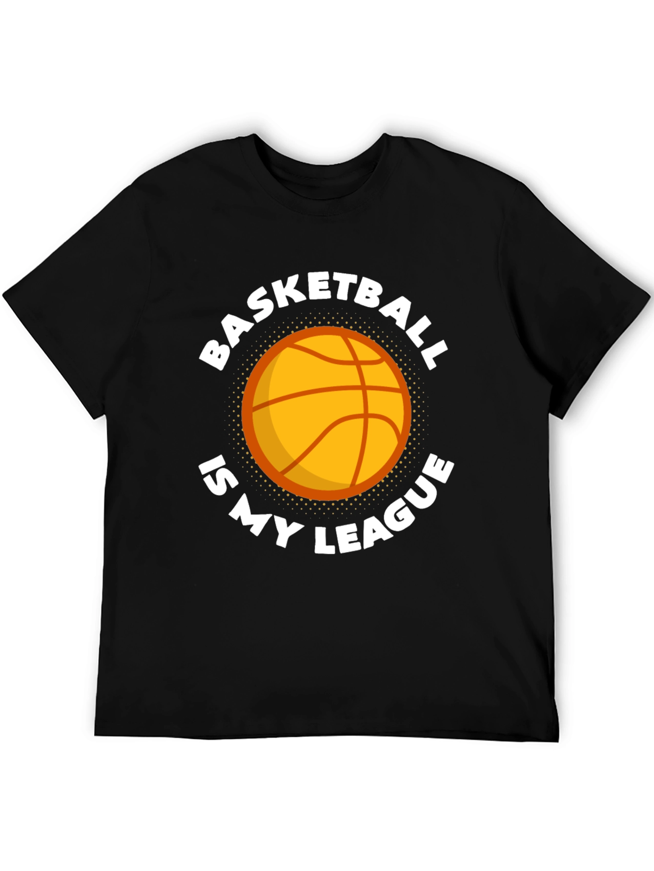 Basketball is My League Graphic T-Shirt