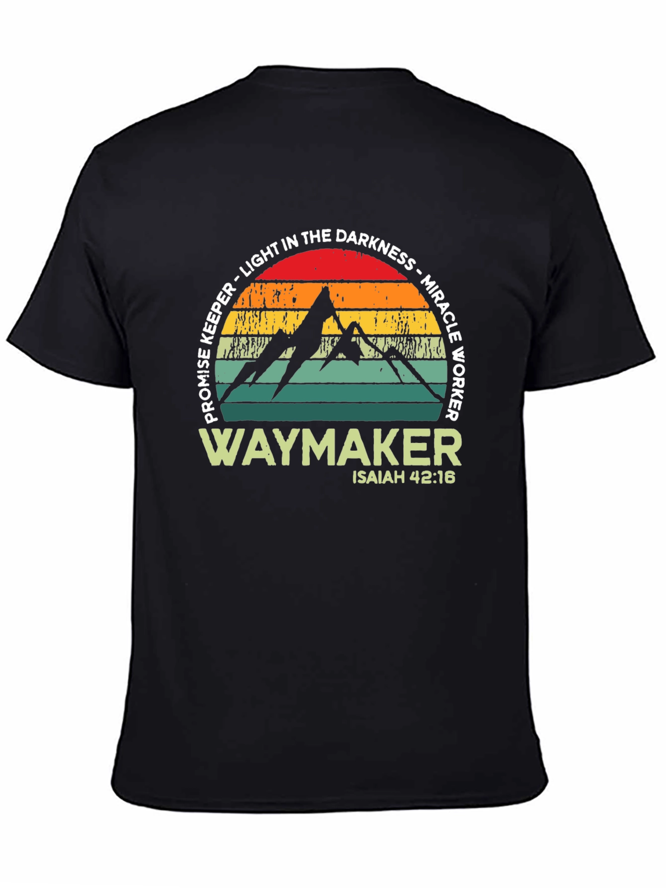 Waymaker Christian Graphic Tee - Promise Keeper Shirt