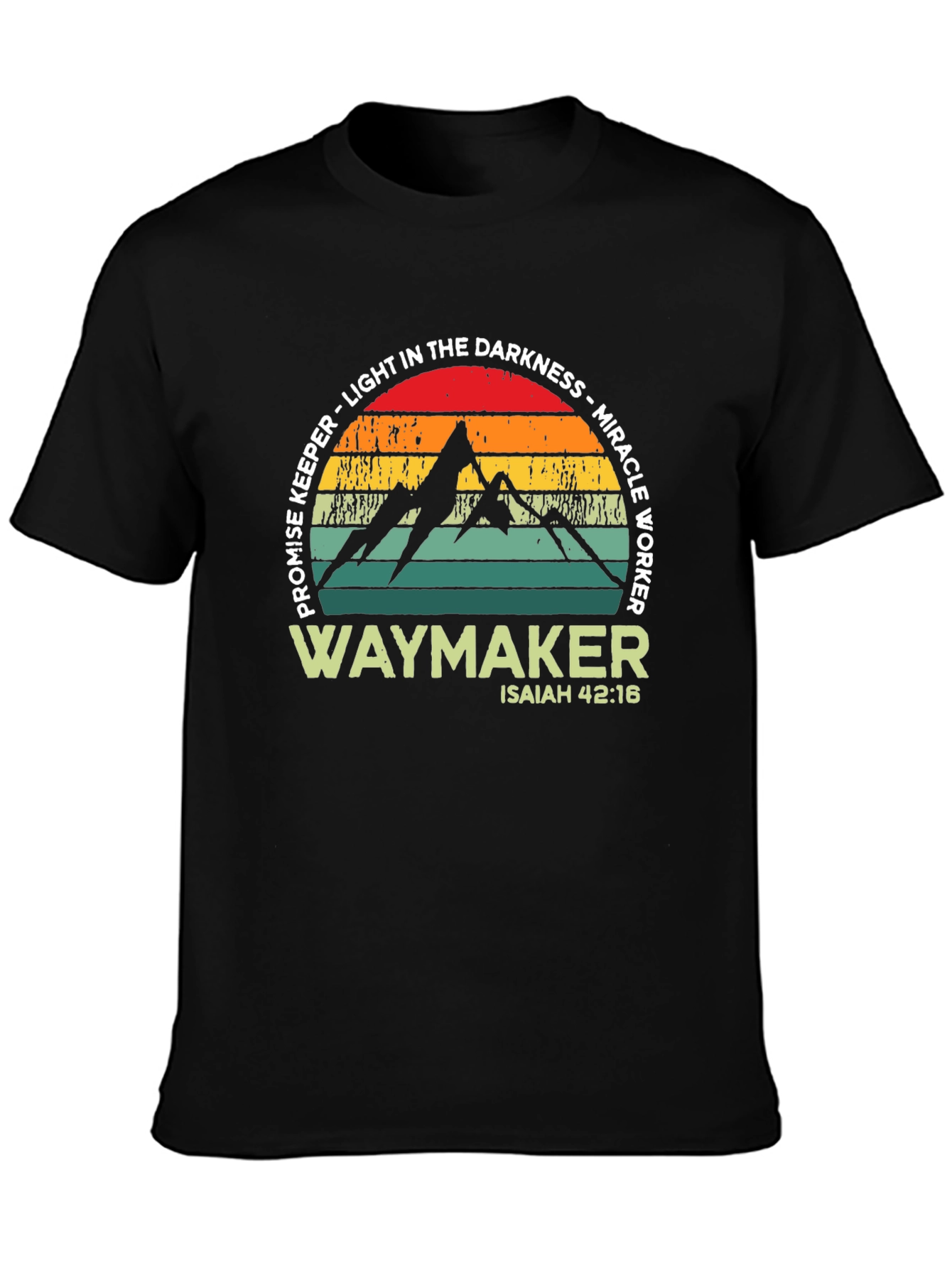 Waymaker Christian Graphic Tee - Promise Keeper Shirt