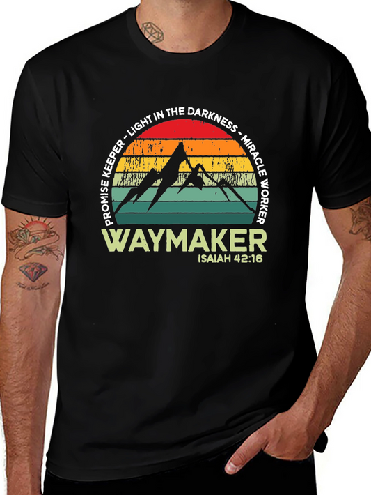 Waymaker Christian Graphic Tee - Promise Keeper Shirt