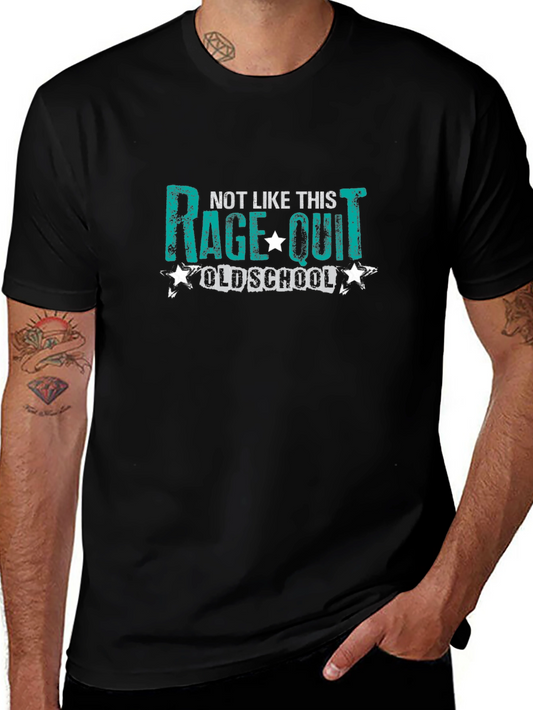 Rage Quit Old School Graphic T-Shirt