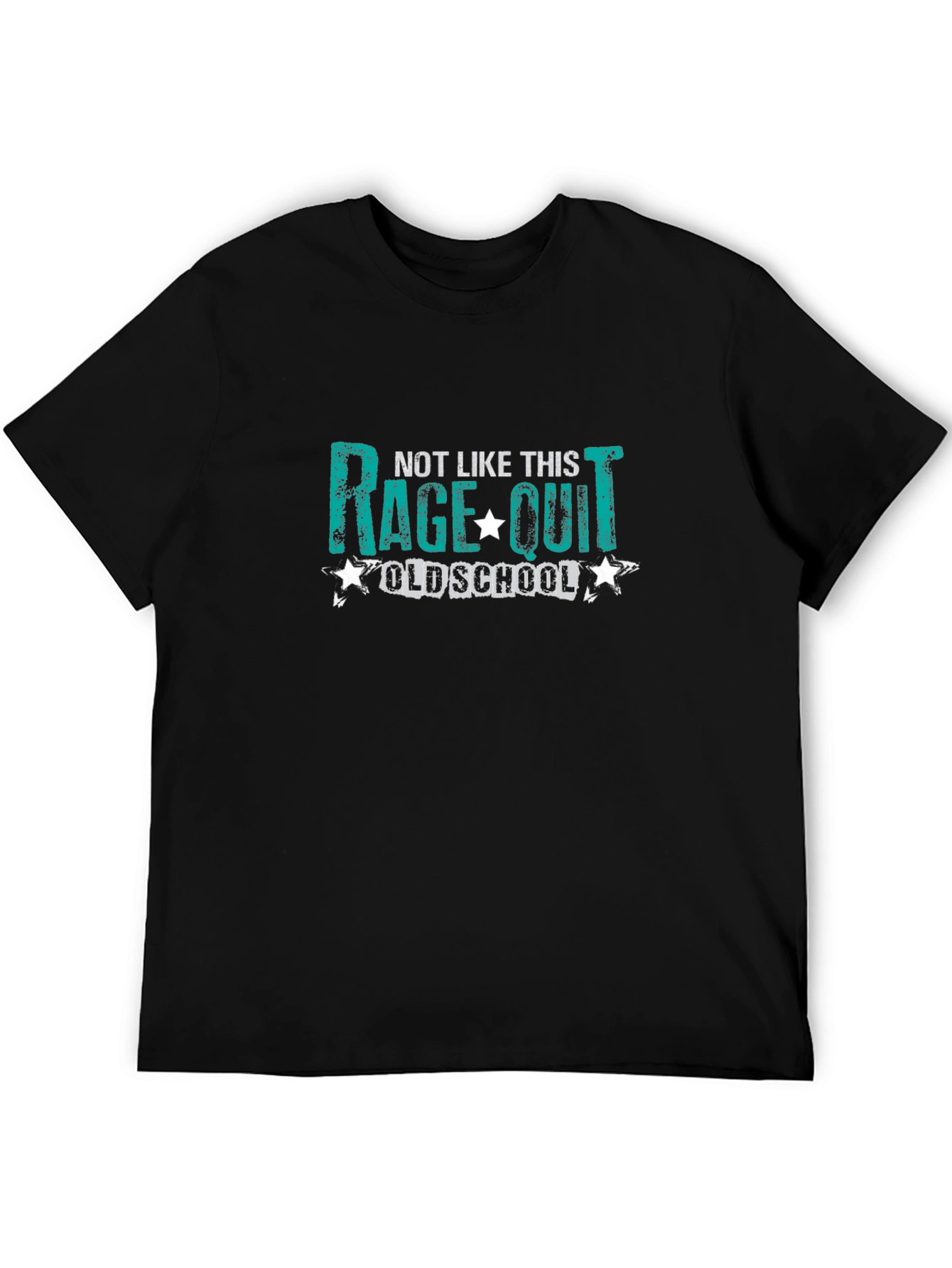 Rage Quit Old School Graphic T-Shirt