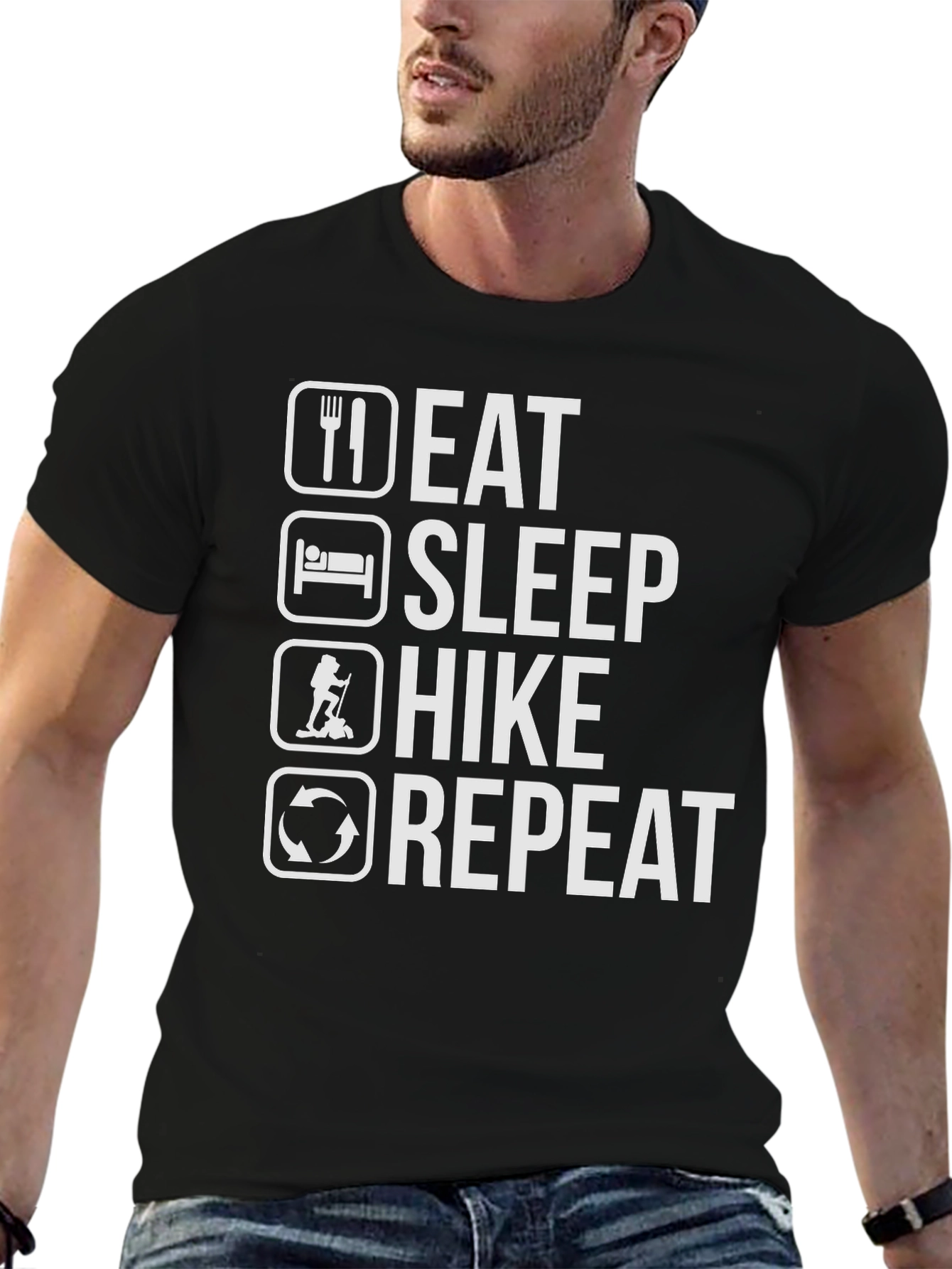 Eat Sleep Hike Repeat T-Shirt