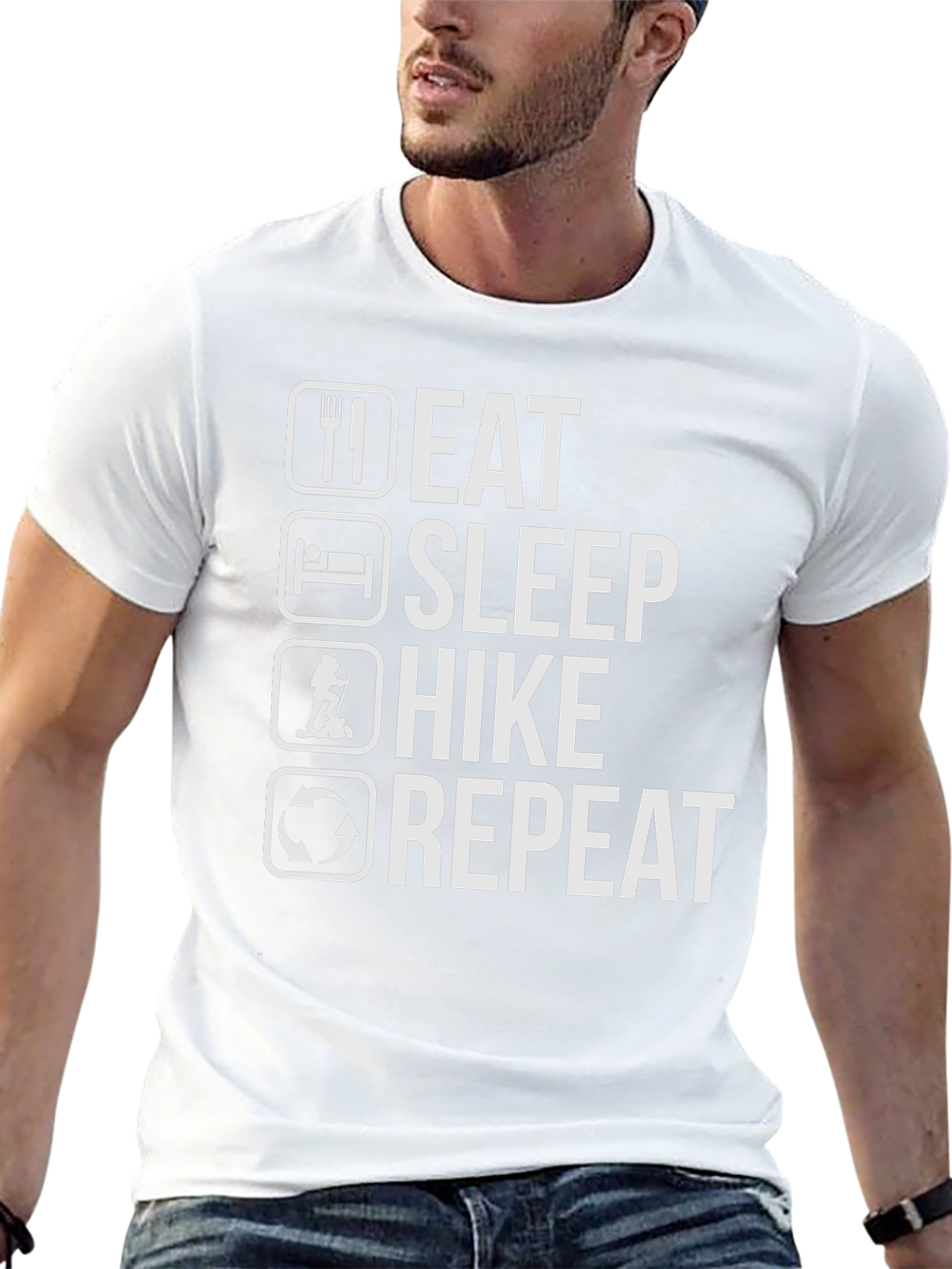 Eat Sleep Hike Repeat T-Shirt