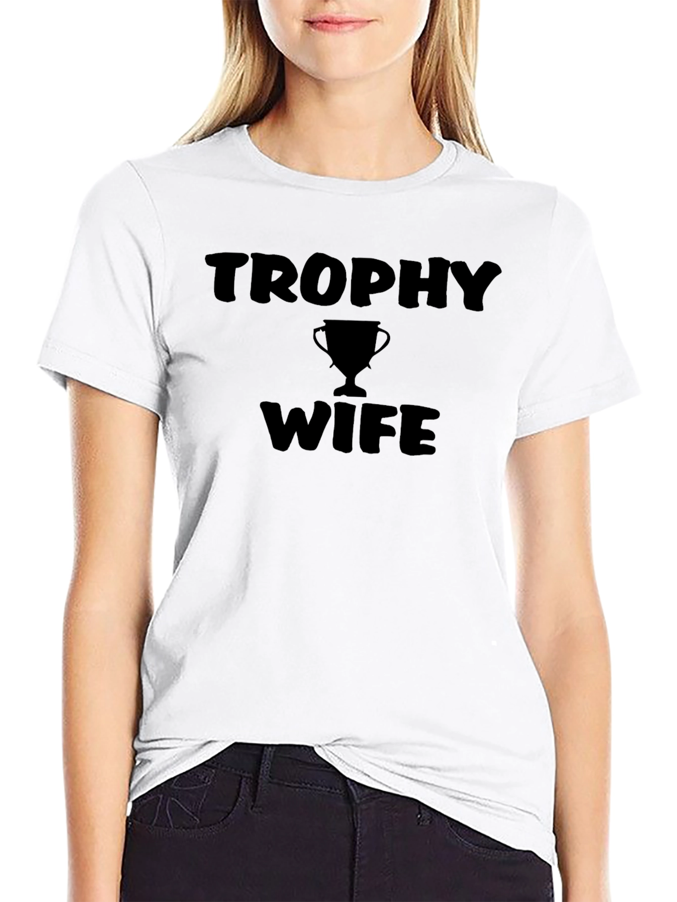 Trophy Wife Funny Graphic Tee