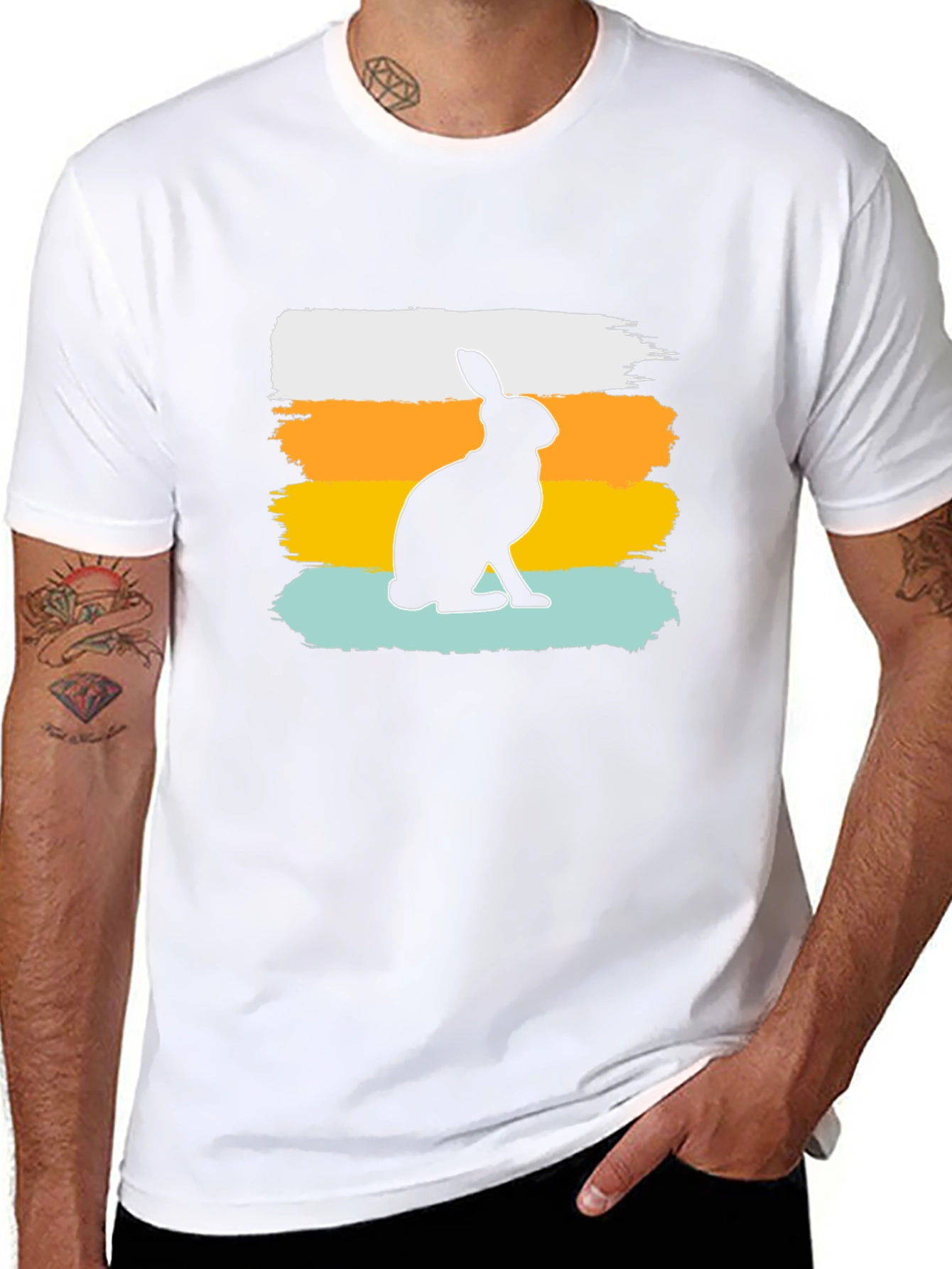 Rabbit Silhouette T-Shirt