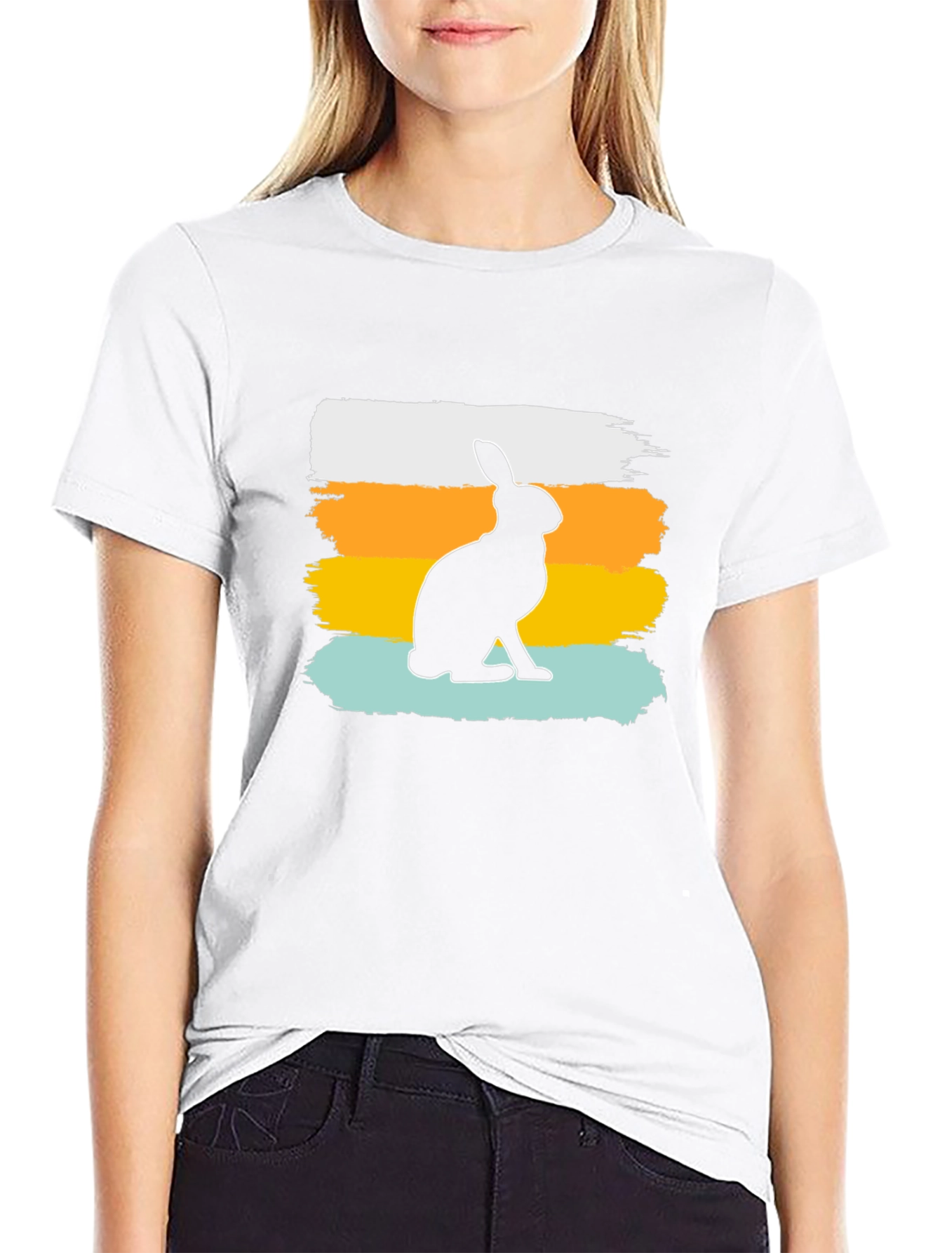 Rabbit Silhouette T-Shirt
