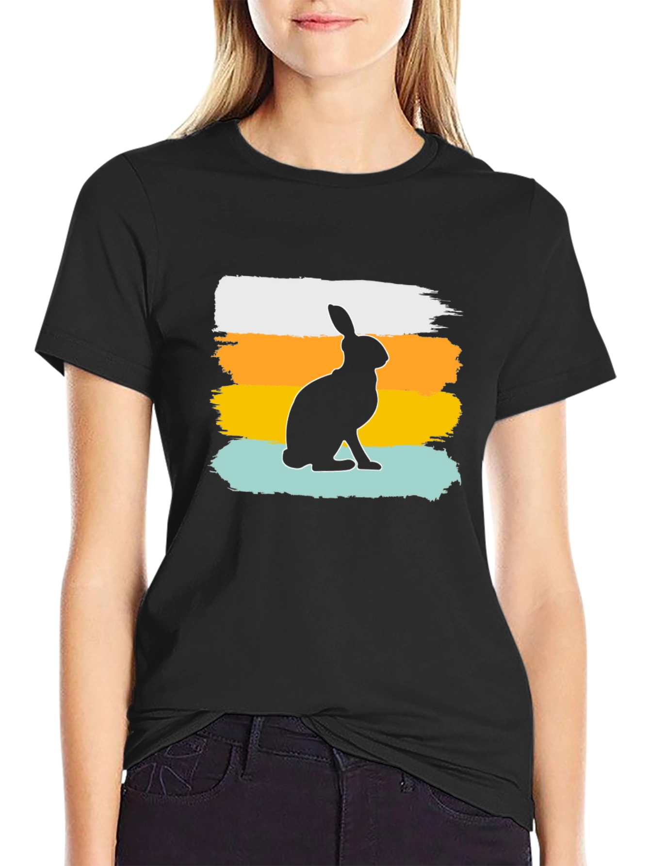 Rabbit Silhouette T-Shirt