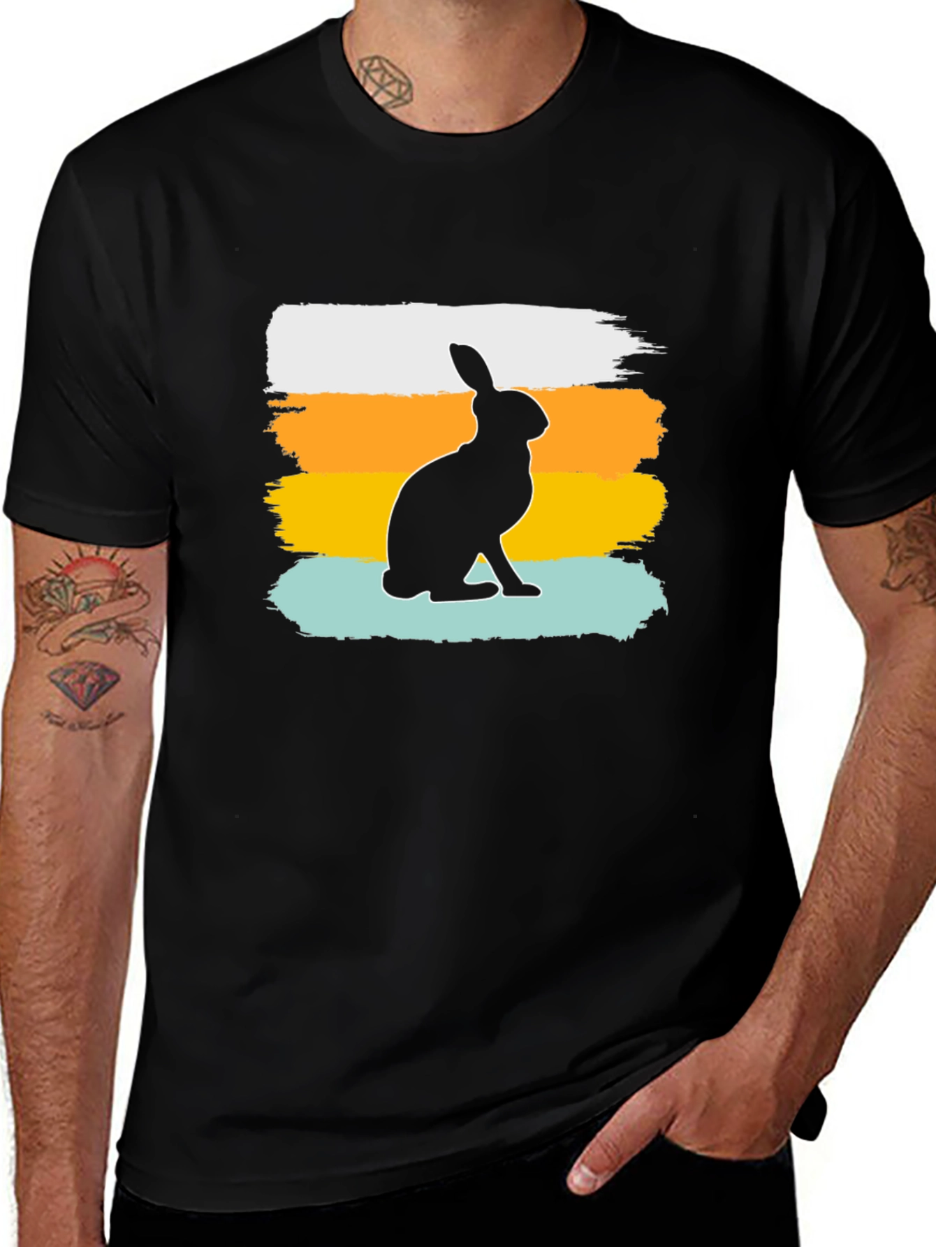 Rabbit Silhouette T-Shirt