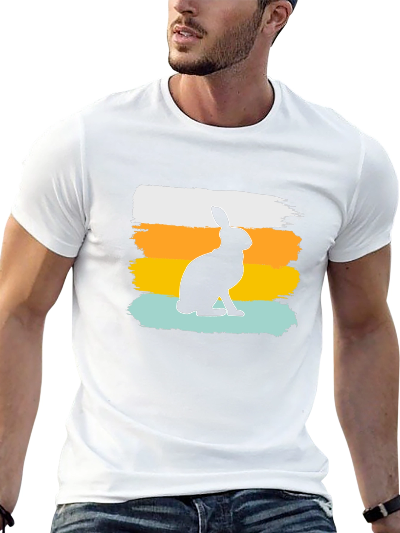 Rabbit Silhouette T-Shirt