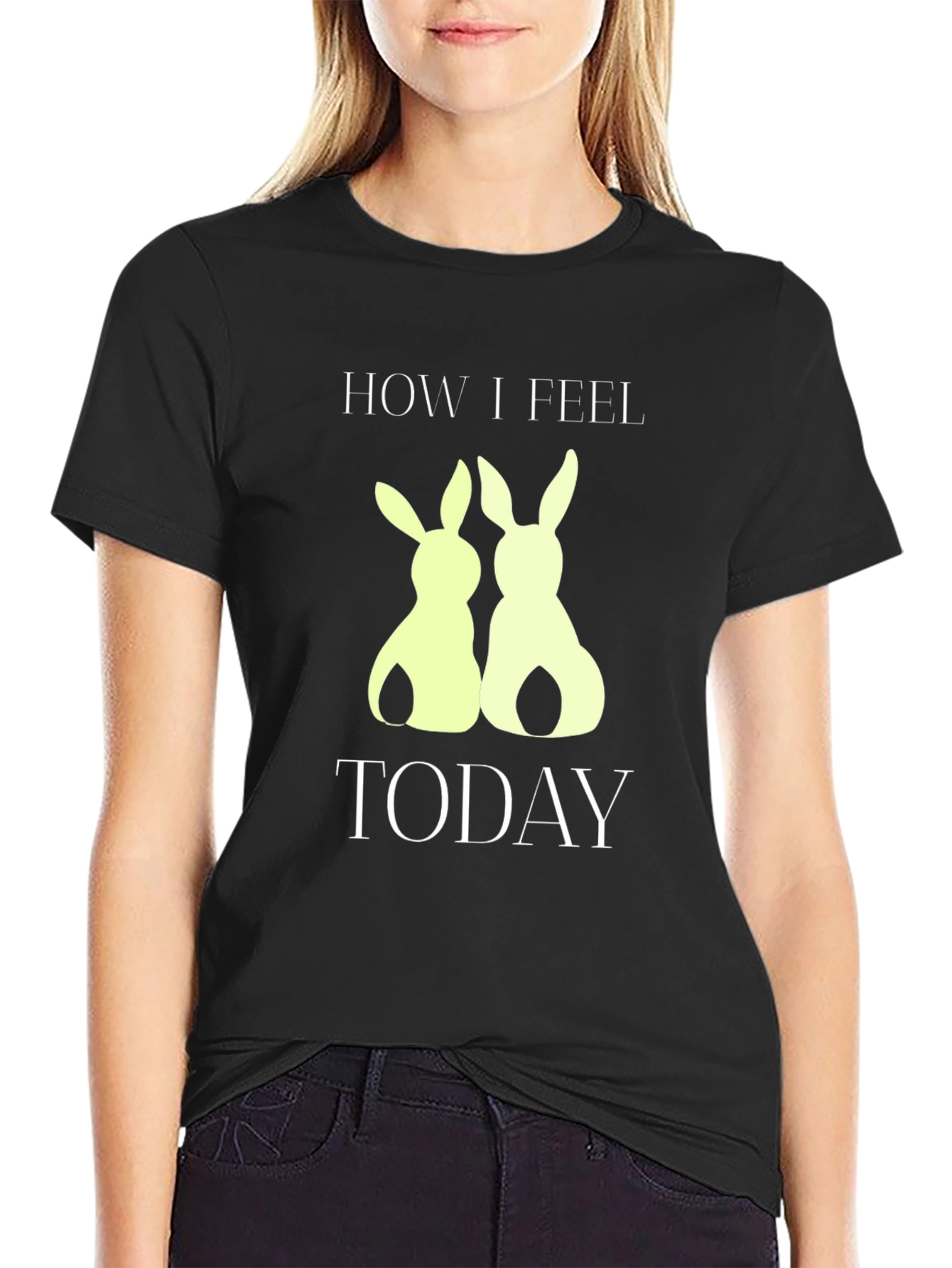 How I Feel Today Bunny Tee