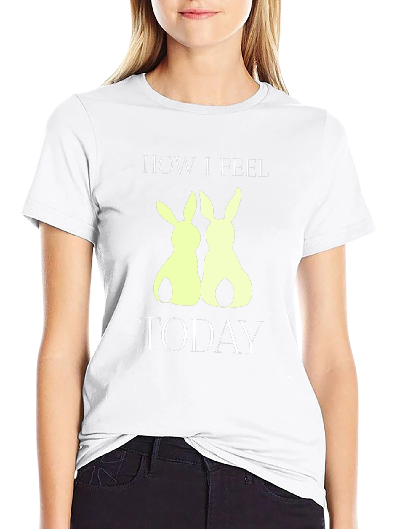 How I Feel Today Bunny Tee