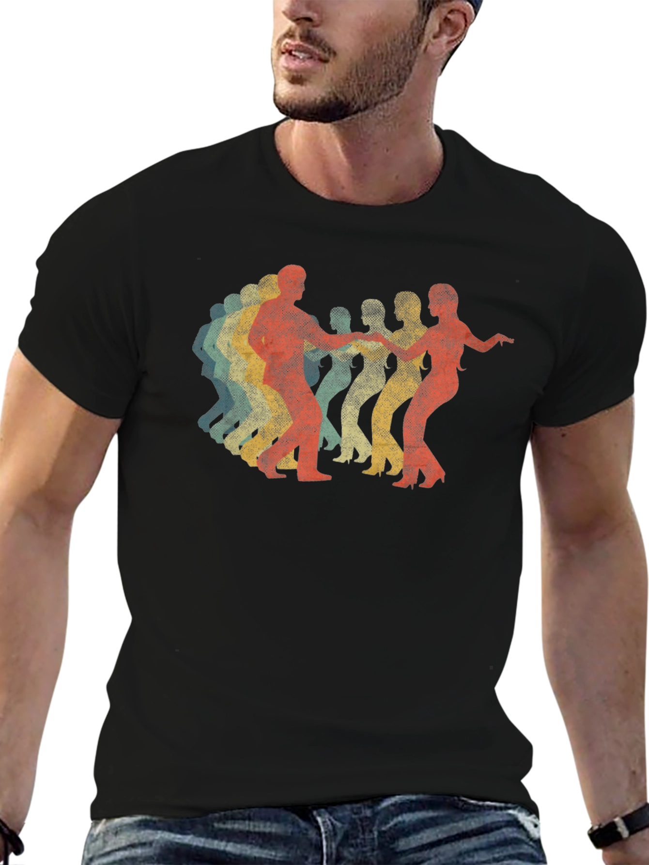 Retro Dance Silhouette T-Shirt